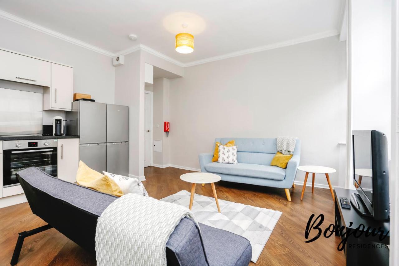 Bright New Town 2Br-1Ba, 1 Min To George St By Bonjour Residences Единбург Екстер'єр фото