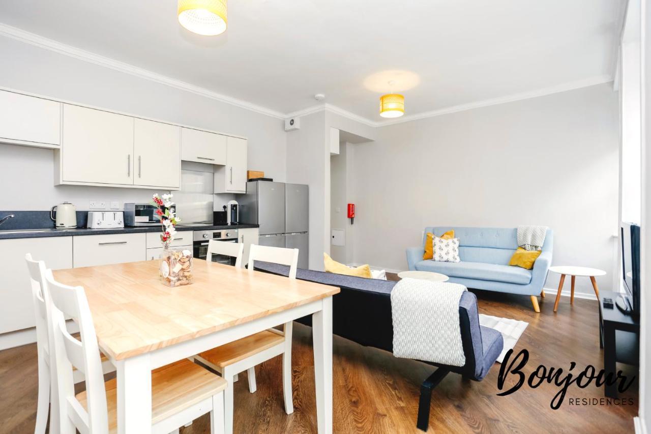 Bright New Town 2Br-1Ba, 1 Min To George St By Bonjour Residences Единбург Екстер'єр фото